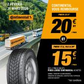 promo pneu poids lourd continental